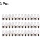 3Pack Screw 12 Terminal Block 3A 12 Dual Row Type U Wire Connector